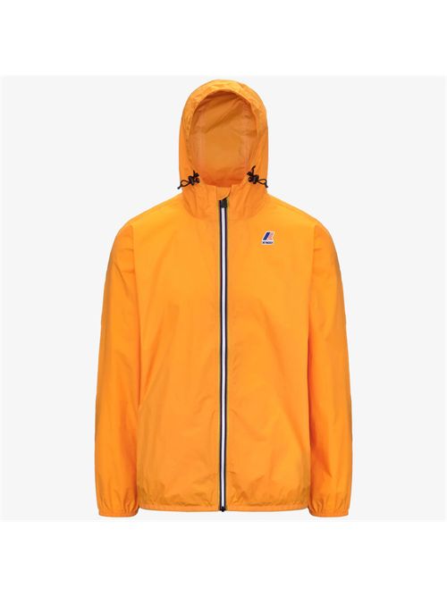 Giacca uomo in tessuto nylon colore arancio K-WAY | LE VRAI 4.0 K2123ZW026